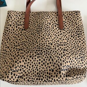 Universal Thread Tan and Black Tote Bag